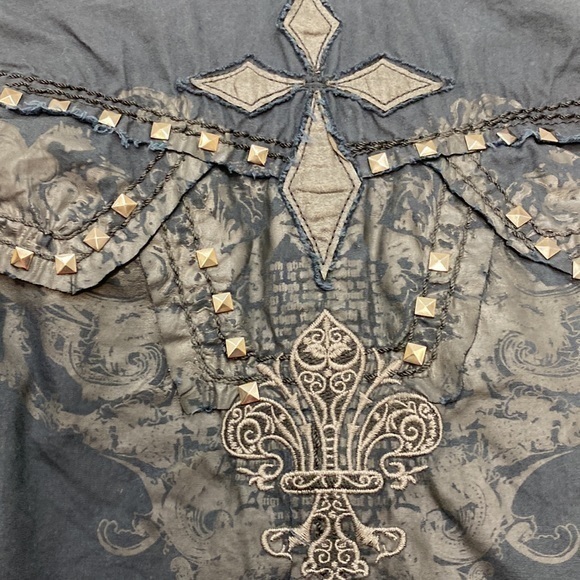 GS115 Toddler button down long sleeve Black boys size S/2T‎ (K-346) - Picture 6 of 7